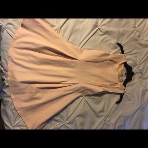 Light pink semi formal dress